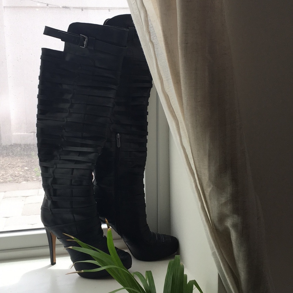 Sam Edelman sexy over the knee platform boot - 8.5